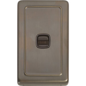 1 Gang Flat Plate Rocker Switch