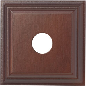 Single Switch & Socket Wood Block Classic