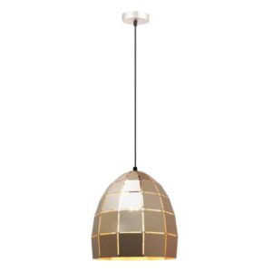 Armis Iron Tiled Ellipse Pendant Light