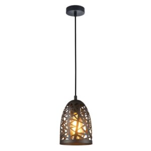 Escama Interior Iron Cage Pendant Light