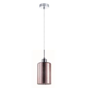 ESPEJO4 Interior Iron and Rose Gold Pendant Light