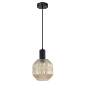 Maraca Interior Glass Jar Pendant Light