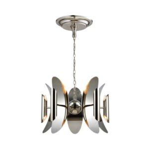 Strato Interior Polished Nickel Pendant Light