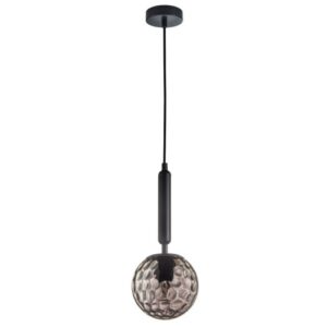Trattino2 Interior Black Smoke Pendant Light