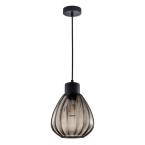 Tulip2 Interior Black Smoke Pendant Light