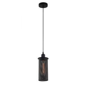 Veneto Interior Black Mesh Pendant Light