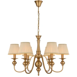 Siedel 6 Light Pendant With Shade