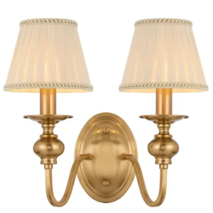 Siedel 2 Light Wall Bracket With Shade