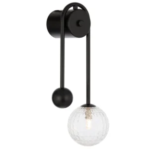 Felton Black Arm Wall Light