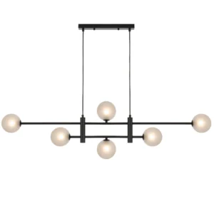 Tyson 6 Light Black Pendant