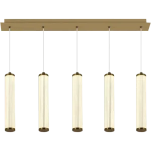 Charm 5 Light Bar Pendant