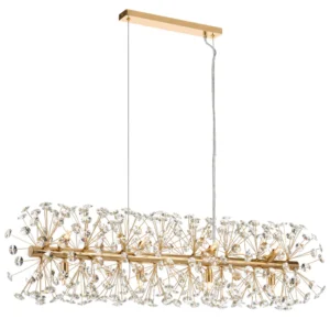 Lerida 12 Light Rectangular Pendant