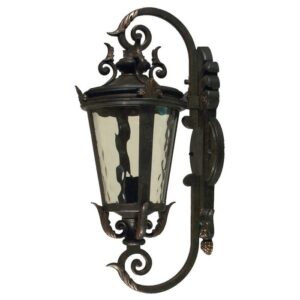 Albany Antique Bronze Exterior Wall Light
