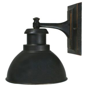 Terminal Antique Bronze Exterior Wall Light