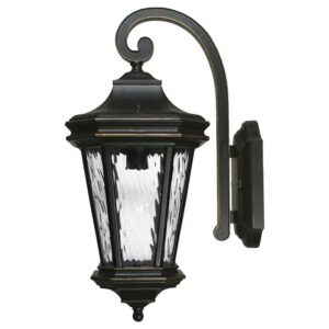 Tilburn Antique Bronze Exterior Wall Light