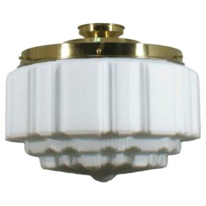 St Kilda 14" Opal Matte Batten Fix