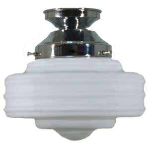 Detroit 8" Opal Matte Batten Fix
