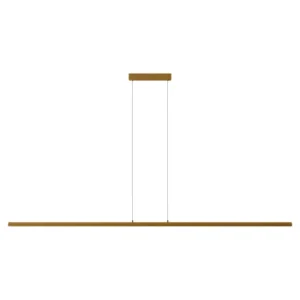Aeris 2000mm Slimline Fluted LED Linear Pendant